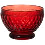 Boston coloured Individual bowl red 114x81mm 0,43L
