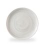 Stonecast Canvas Grey Evolve Coupe Plate 28.8cm