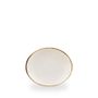 Stonecast Barley White Orbit Oval Coupe Tallerken 19.2 X 16Cm