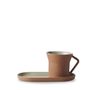 CONTRE JOUR Tea Cup And Saucer Almond green