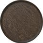 NIVO GLAS Wooden Plate - Ø26cm - H:15cm