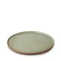 CONTRE JOUR Plate 30cm Almond green
