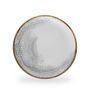 Homespun Accents Jasper Grey Evolve Coupe Tallerken 28.8Cm