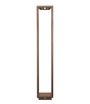 Home Solar Floor Lamp 140X140X1000Mm 2,2W Ip54 - Rust