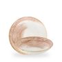 Homespun Accents Coral Evolve Coupe Bowl 24,8cm 113,6cl