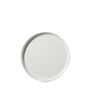 CONTRE JOUR Plate 21cm Alabaster white