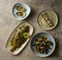 Stonecast Canvas Natural Walled Plate 21cm