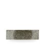 Raku Quartz Black Oblong Plate 29.5cm x 8.8cm