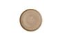 Stonecast Truffle Walled Plate Walled Plate 21cm