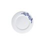 BLUE BOTANICALS Plate flat with rim - Ø27,4cm - H:20cm