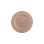ACCESSORIES Showplate Glass blush - Ø33cm - H:10cm