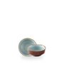 Cinnamon Brown Duck Egg Kochi Shallow Bowl 26cl H: 5cm Dia: 11.5cm