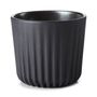 Pekoe Kopp 8Cl Black Smooth Dark Metal