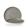 Stonecast Grey Walled Tallerken 26Cm