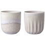 Perlemor Sand Mug Set 2Pcs. 85x85x90mm (1)