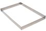 GOBEL St/st heavy cake frame - 565 x 365 x 60 mm