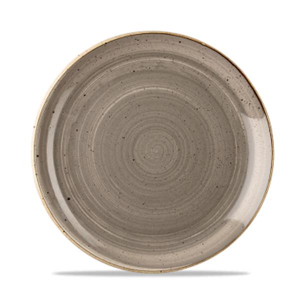 Churchill Stonecast Grey Coupe Plate 21,7cm
