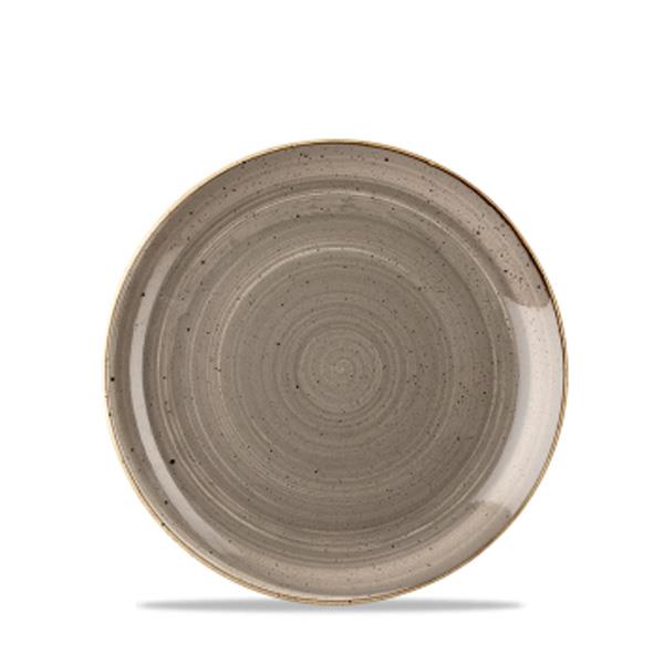 Churchill Stonecast Grey Coupe Plate 16,5cm