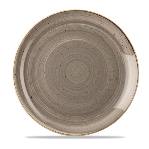 Churchill Stonecast Grey Coupe Plate 28,8cm