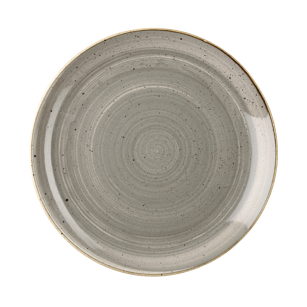 Churchill Stonecast Grey Coupe Plate 32,4cm