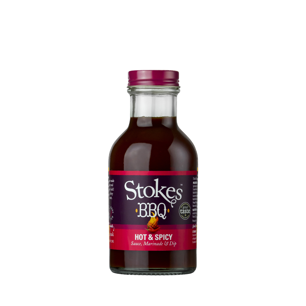Hot & Spicy BBQ Sauce Stokes 315g