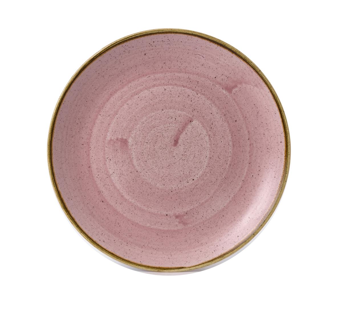 Churchill Stonecast Petal Pink Coupe Plate 26cm