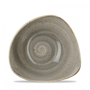 Churchill Stonecast Grey Triangle Bowl 23,5cm
