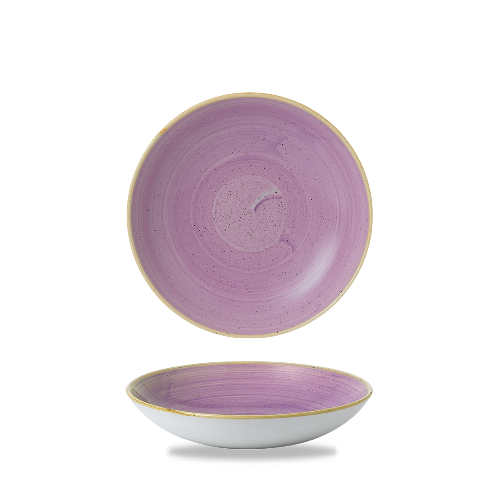 Churchill Stonecast Lavender Coupe Bowl 25cm