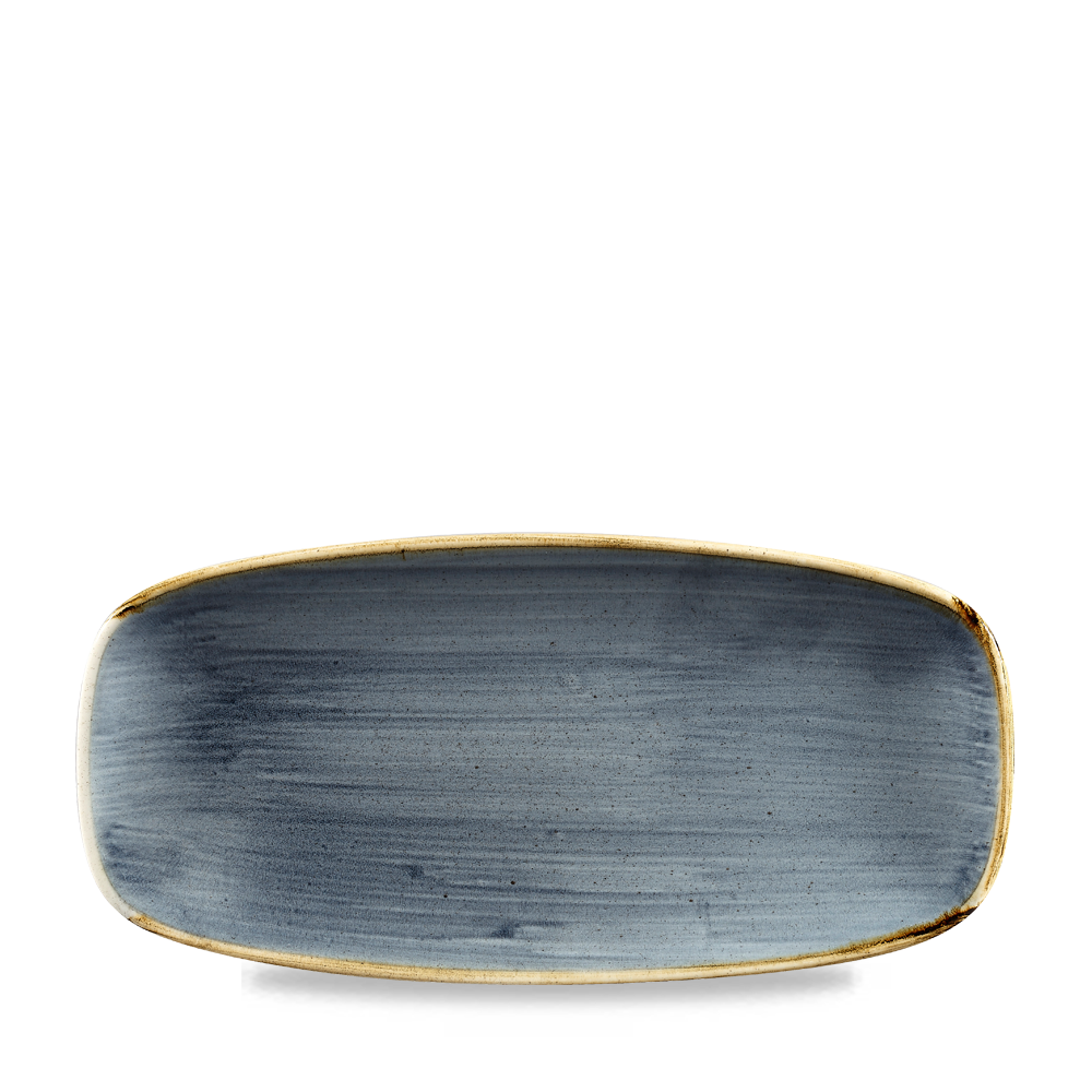 Churchill Stonecast Blueberry Rect. Plate 27x13cm