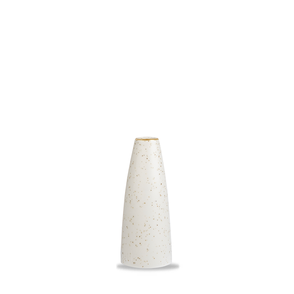 Stonecast Vase Kornhvit h12,5cm