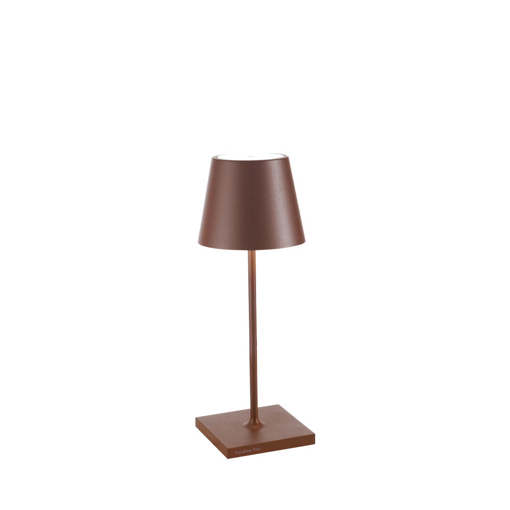 Poldina PRO Mini Bordlampe LED - Brun