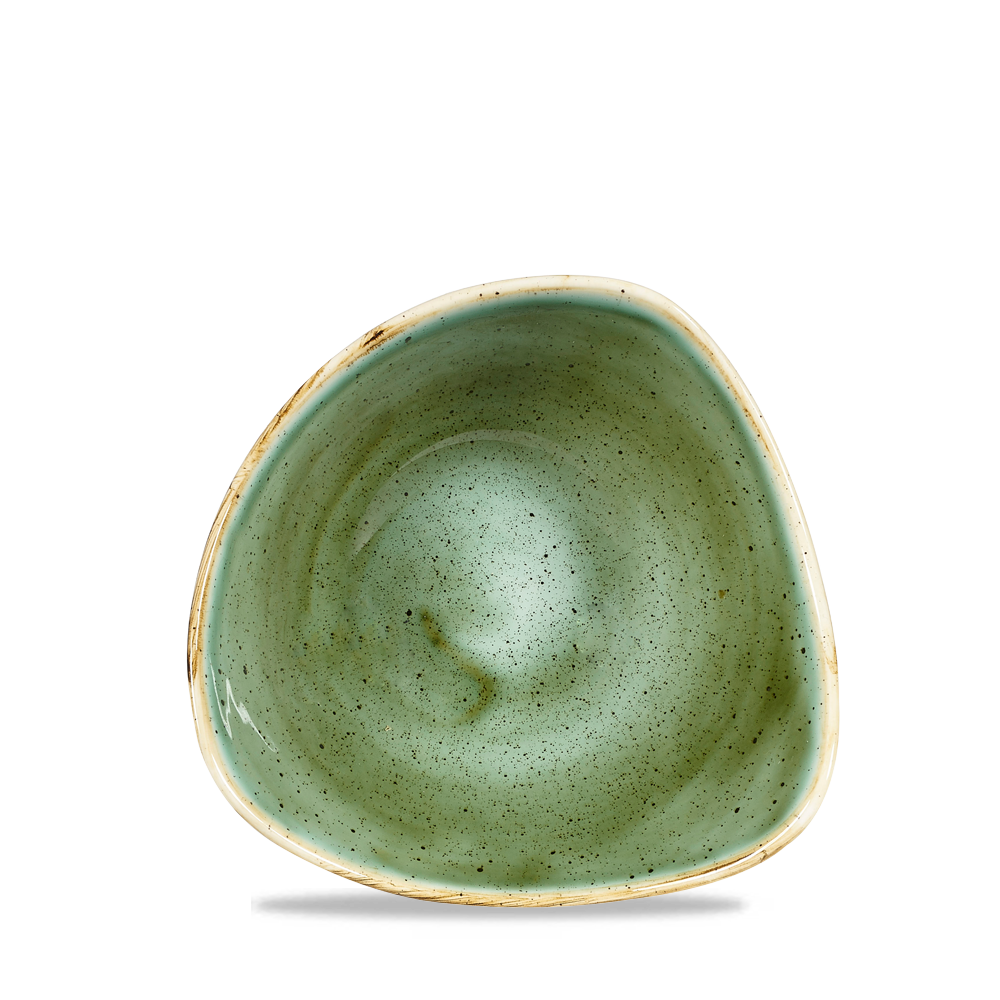 Churchill Stonecast Green Triangle Bowl 15,3cm