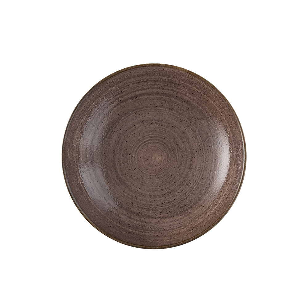 Churchill Raw Brown Coupe Bowl 25cm