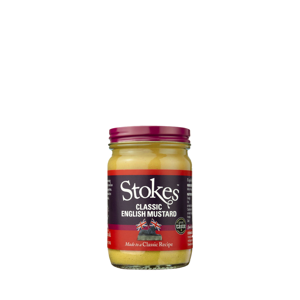 Classic English Mustard Stokes 210g