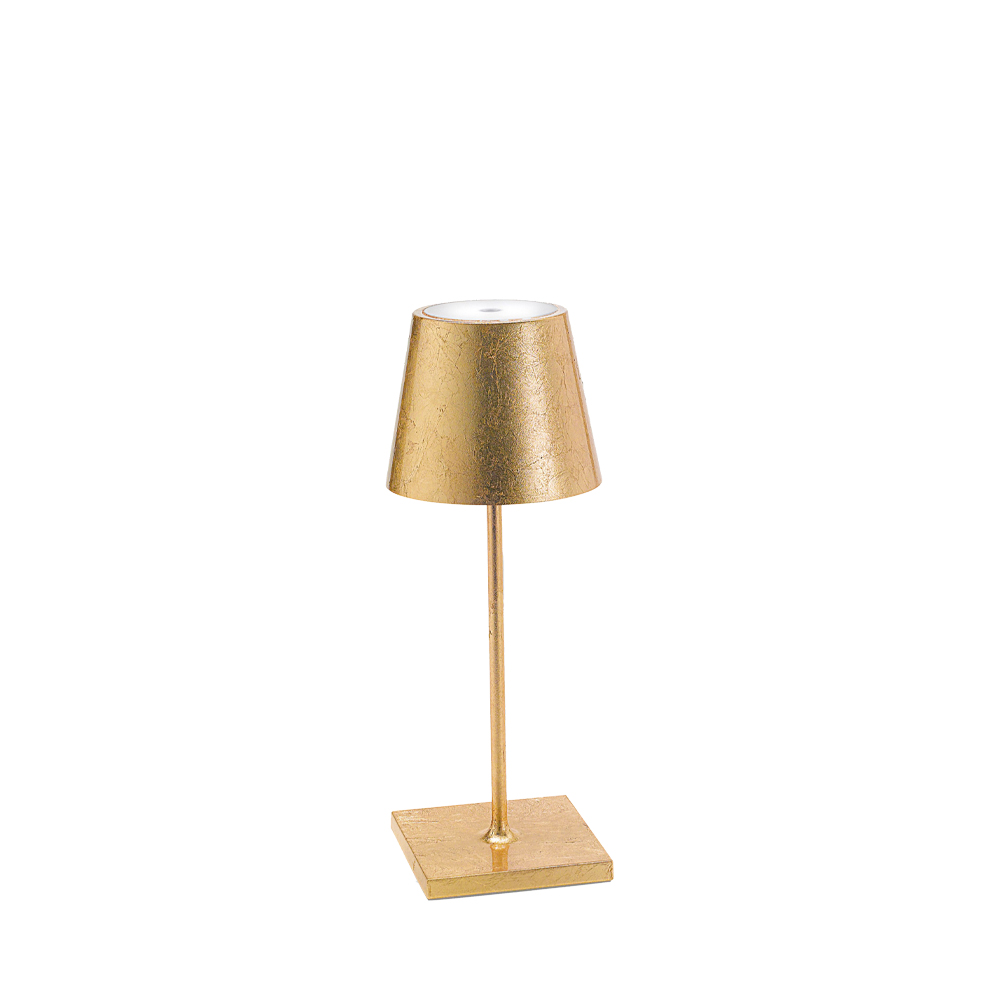 Poldina PRO Mini Bordlampe LED - Golden Leaf