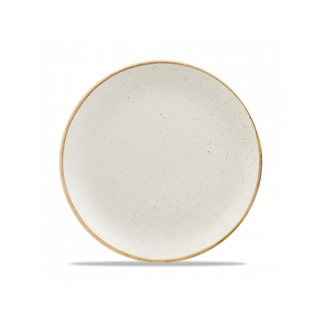Churchill Stonecast Barley Wh. Coupe Plate 26cm