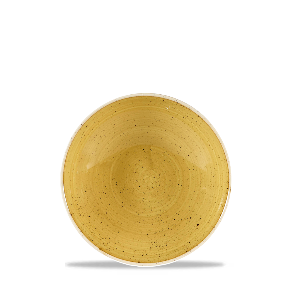 Churchill Stonecast Mustard Coupe Bowl 18,2cm