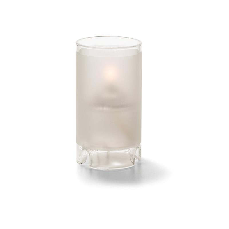 Medium Glass-sylinder Lampeglass Frostet til HD17