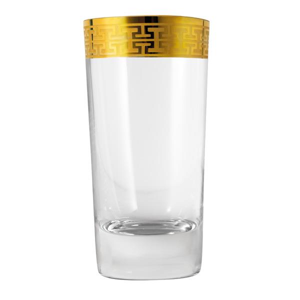 2 pack: Longdrink Glass Hommage Gold (L) 468ml
