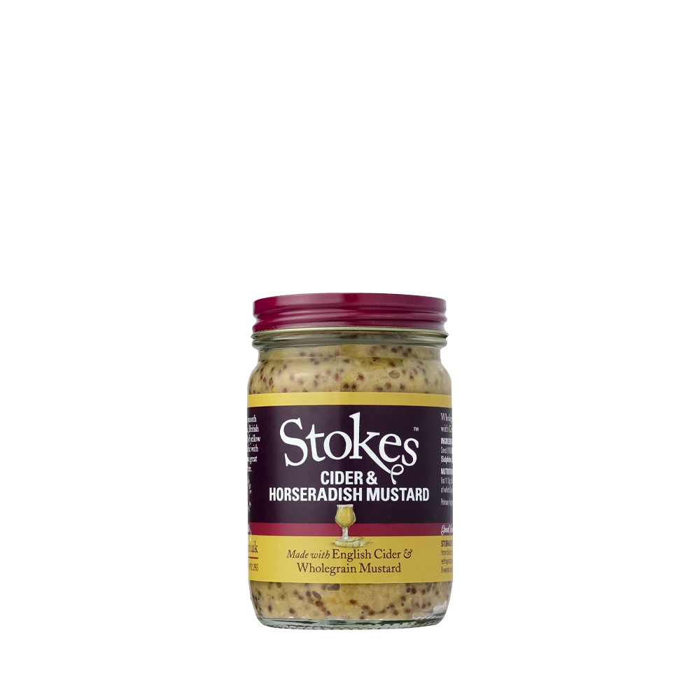 Cider & Horseradish Mustard Stokes 230g