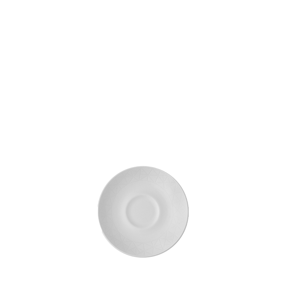 Abstract Skål Hvit 12,8cm