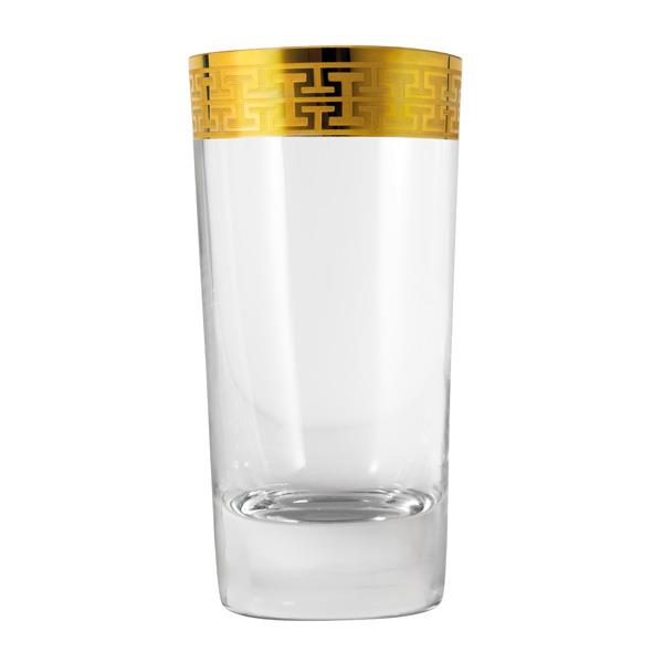 2 pack: Longdrink Glass Hommage Gold (S) 349ml